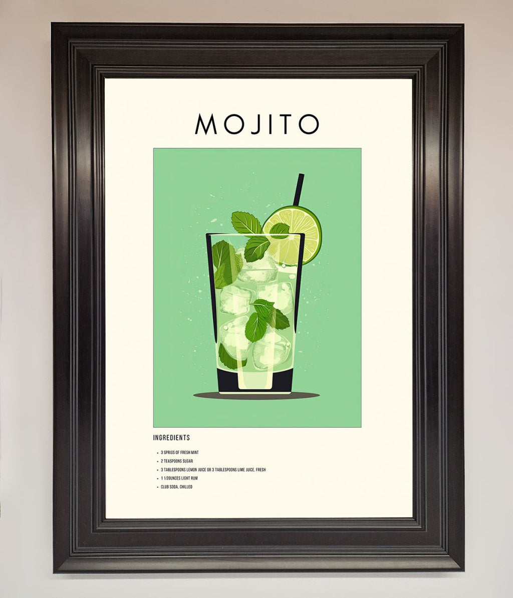 Mojito Framed Poster