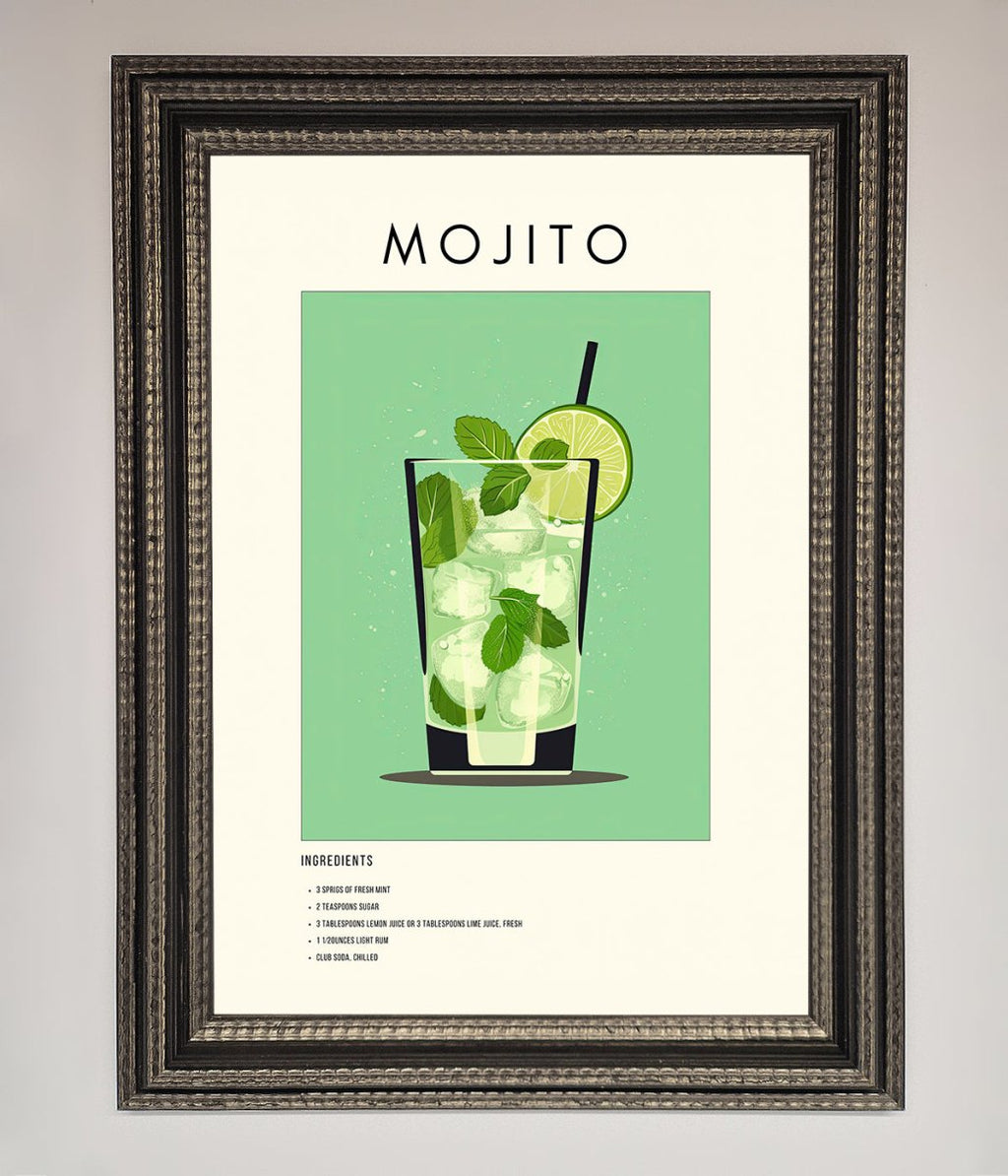 Mojito Framed Poster