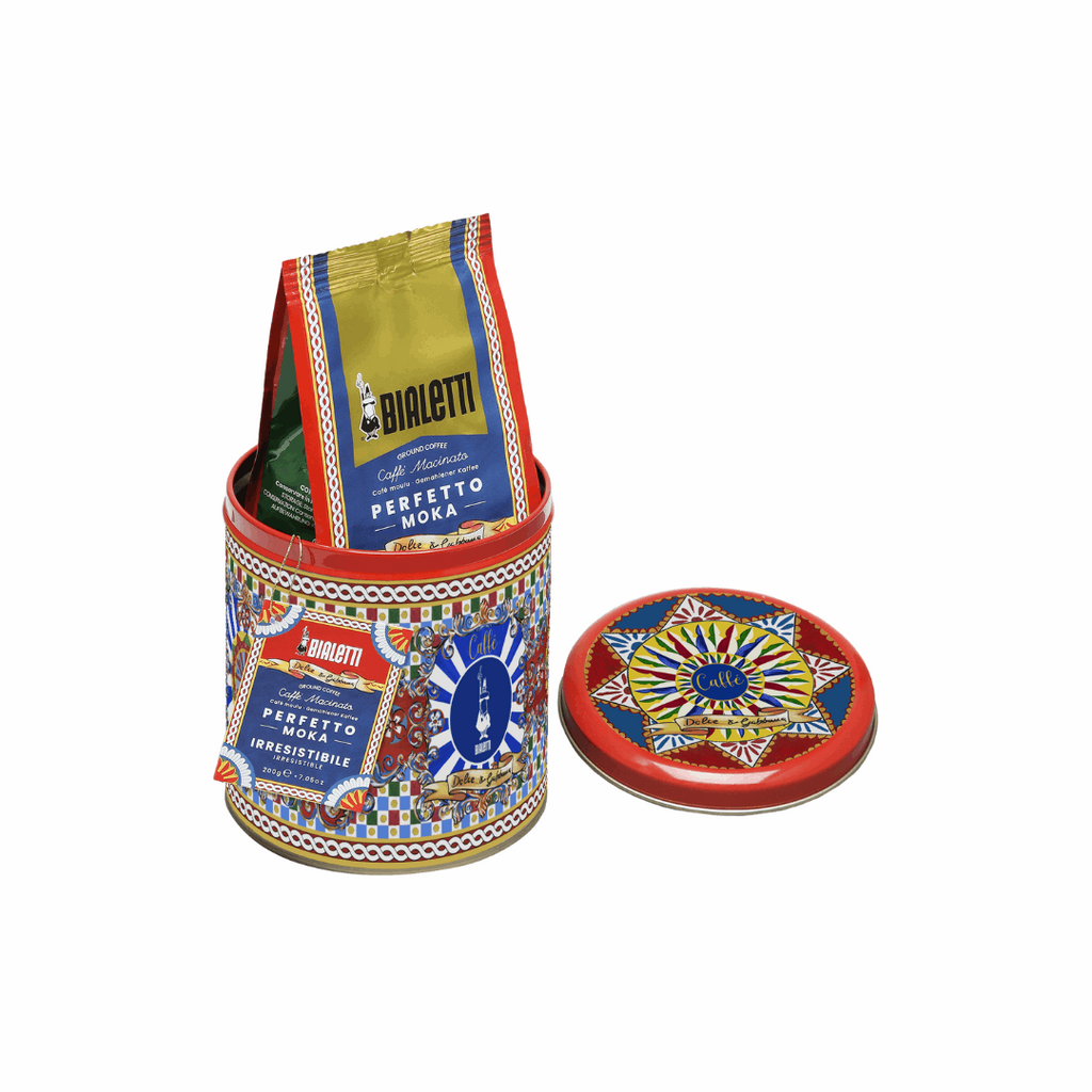 Sicilian Cart Moka 3 Cup Coffee Gift Set