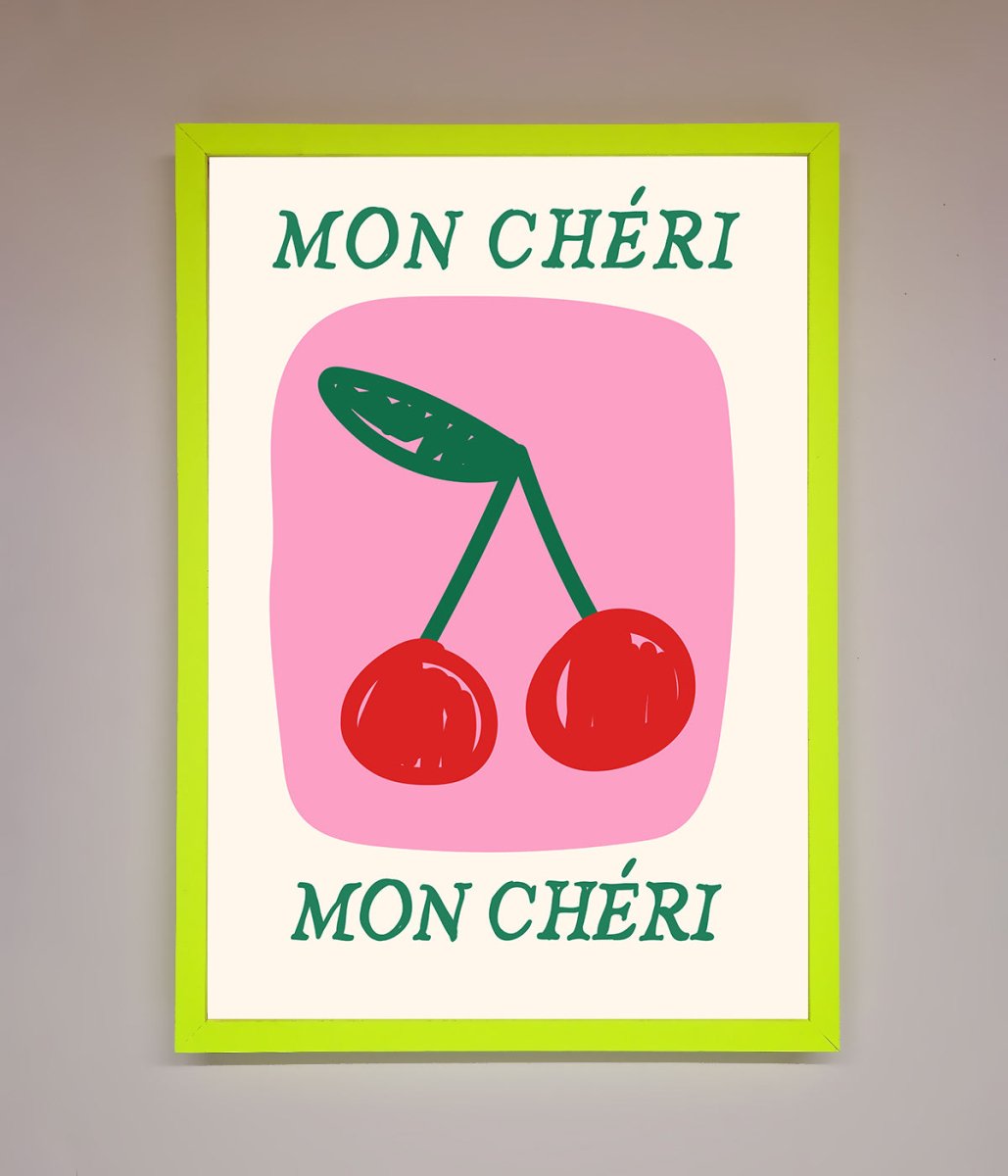 Mon Cheri Framed Poster