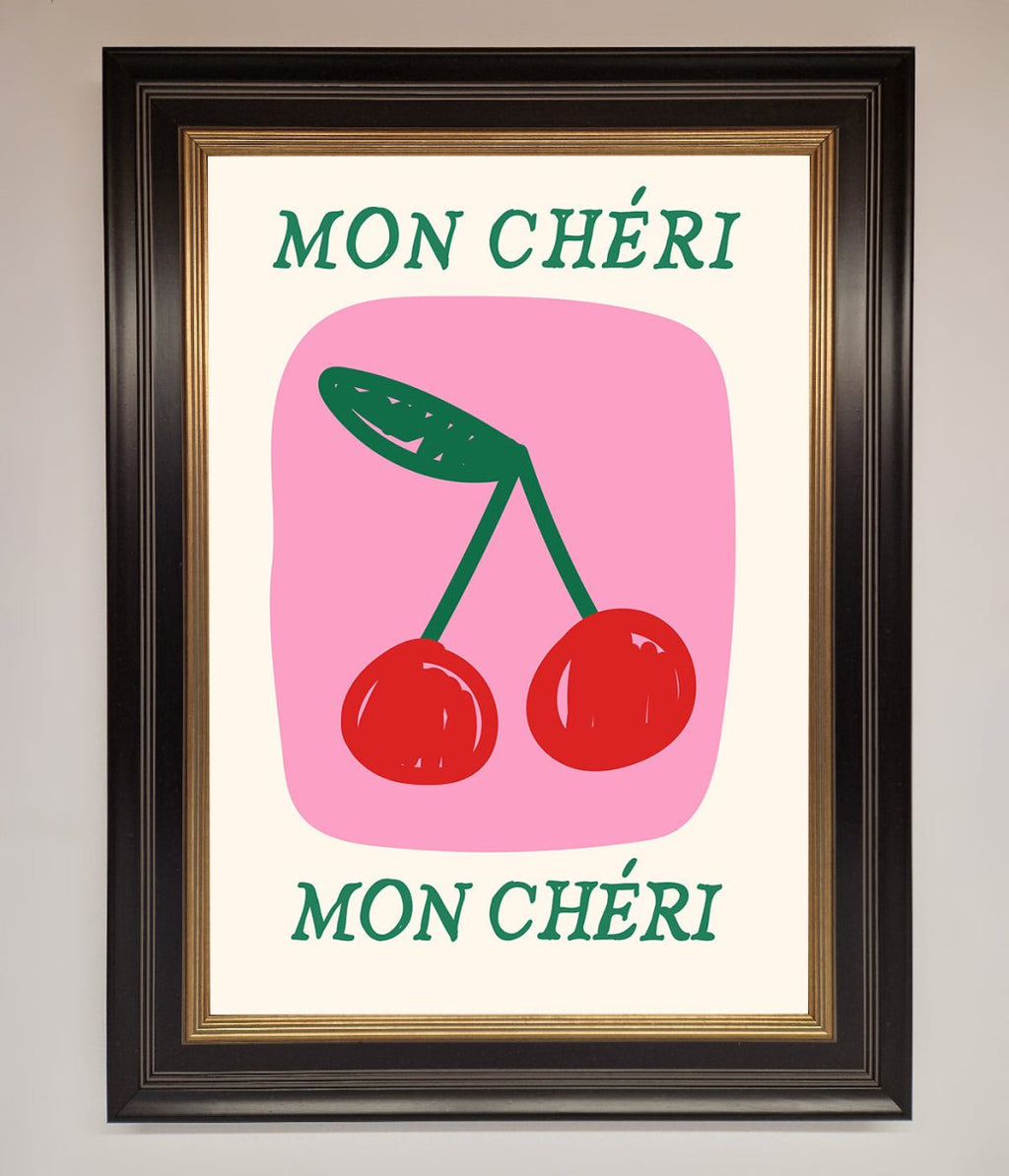 Mon Cheri Framed Poster