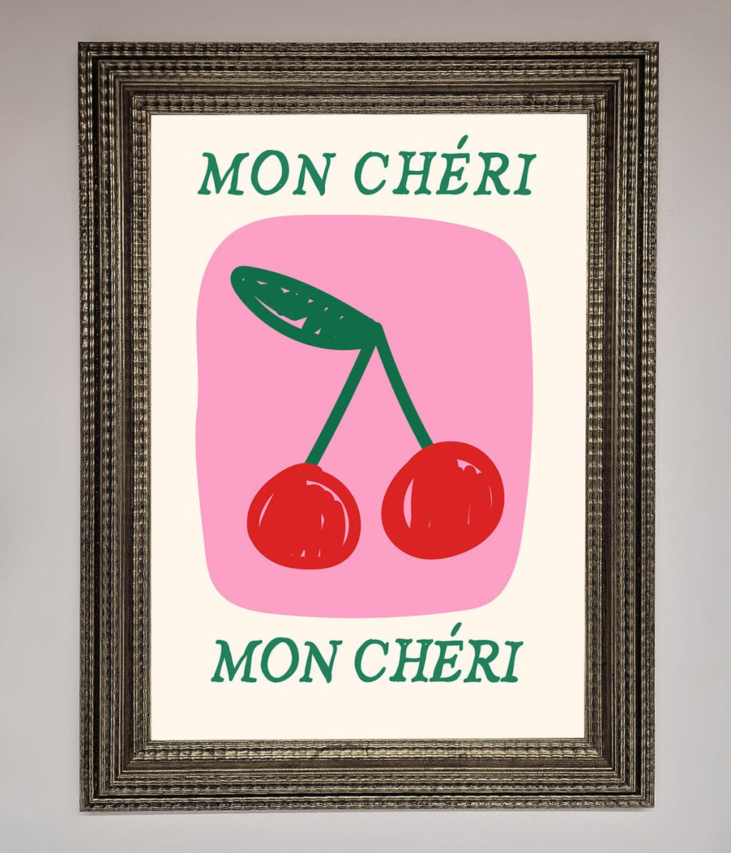 Mon Cheri Framed Poster