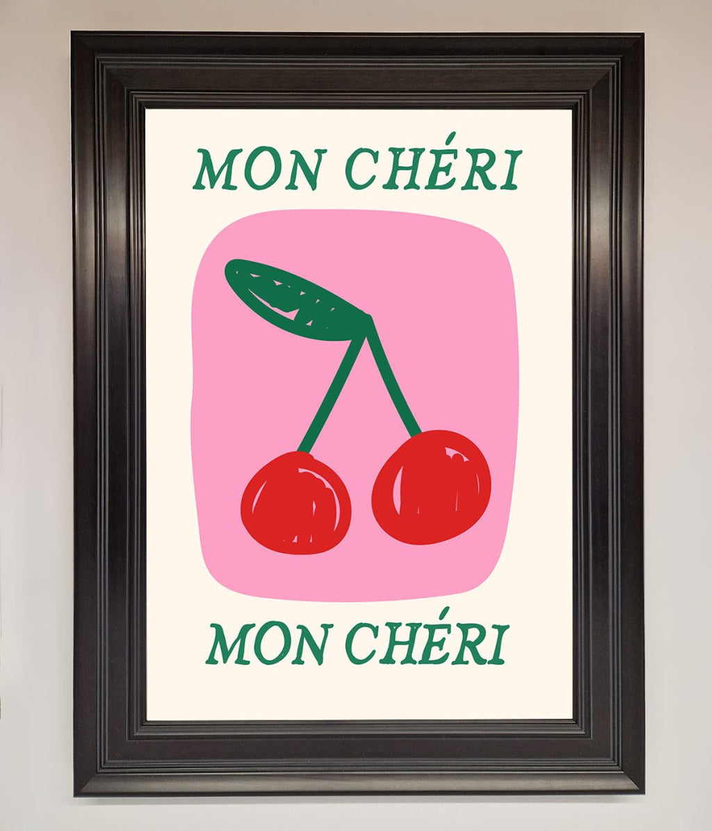 Mon Cheri Framed Poster