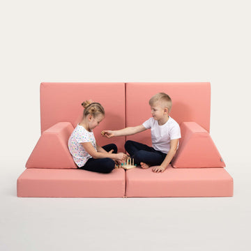 Activity Play Mattress Set - Salmon Pink