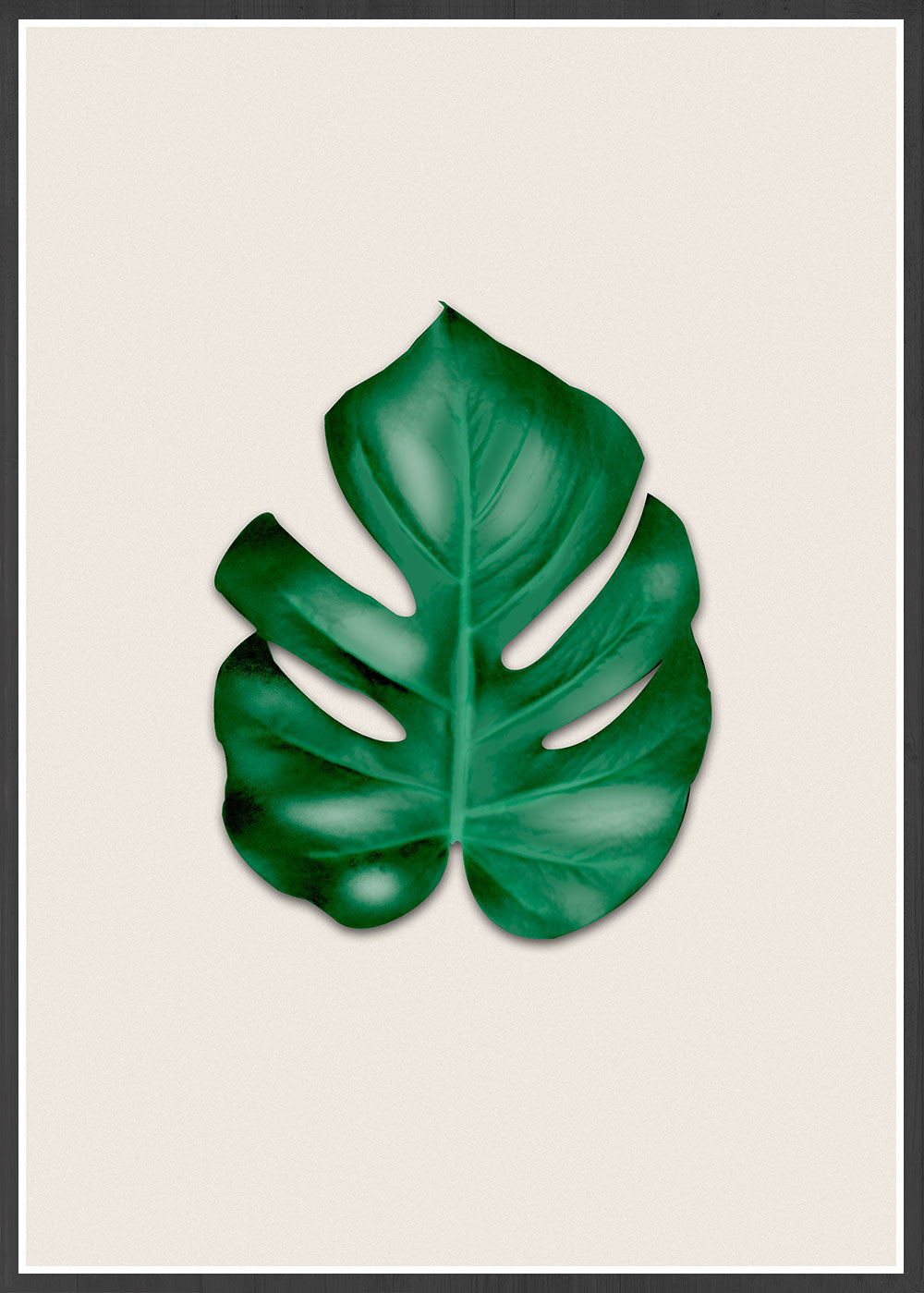 Monstera Leaf Art Print