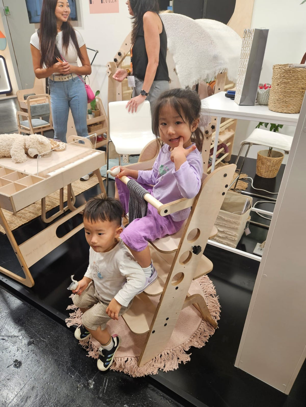 Montessori Learning Tower, Kitchen Helper, Baby High Chair - Louis