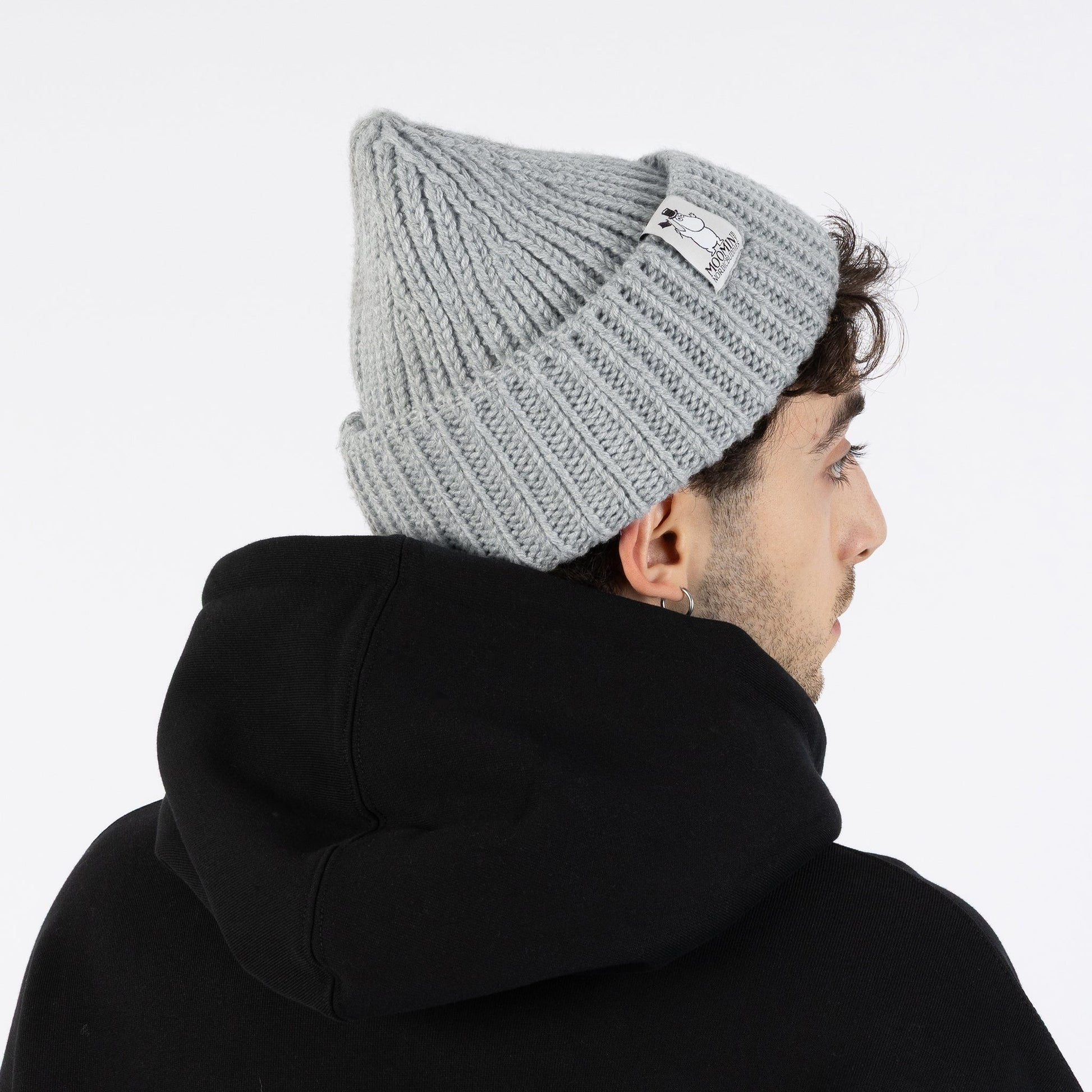 Moominpappa Chunky Beanie - Grey