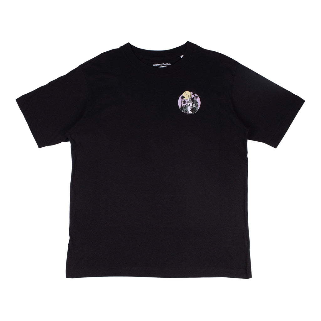 Moomintroll Jungle Heavy Unisex T-shirt - Black