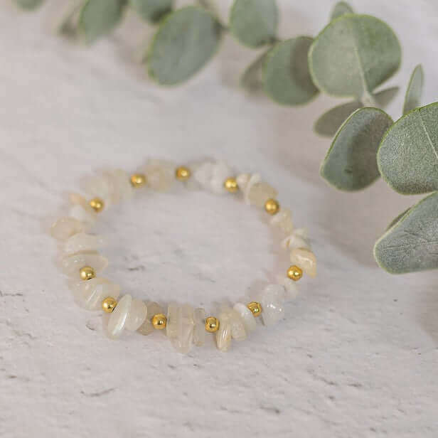 Moonstone Gemstone Bracelet