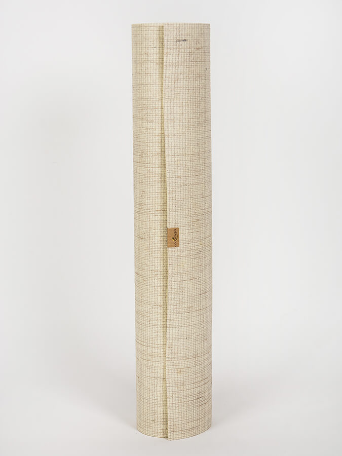 Extra Long Jute Yoga Mat 6mm Natural Rubber