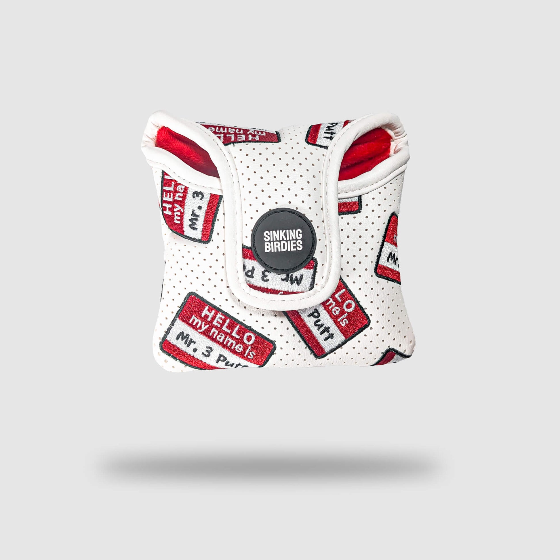 Mallet Putter Headcover Mr 3 Putt