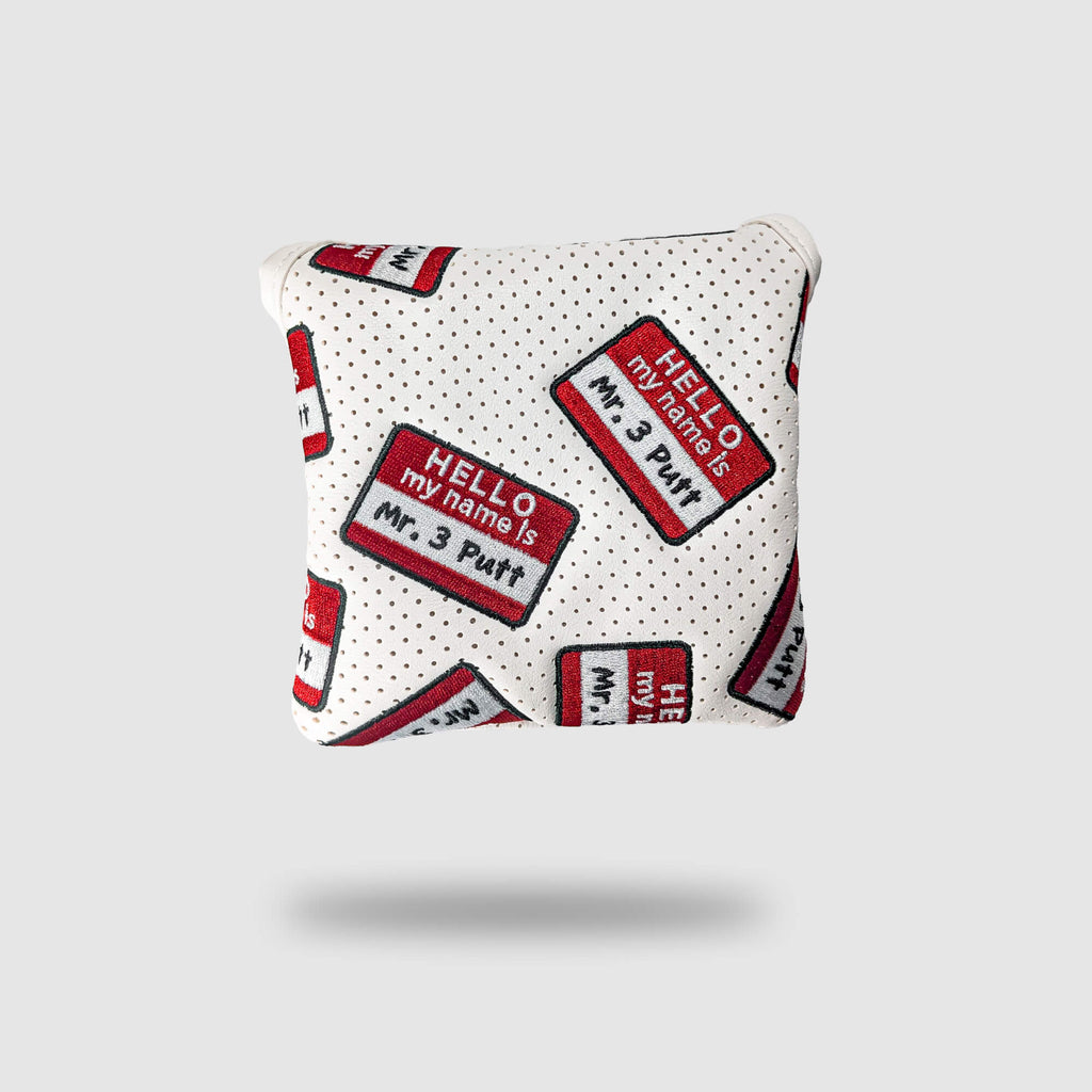 Mallet Putter Headcover Mr 3 Putt