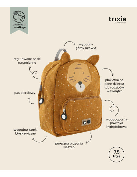 Comfortable & Secure Kids Backpack – Ideal for School & Travel by Trixie Baby at brixbailey.com