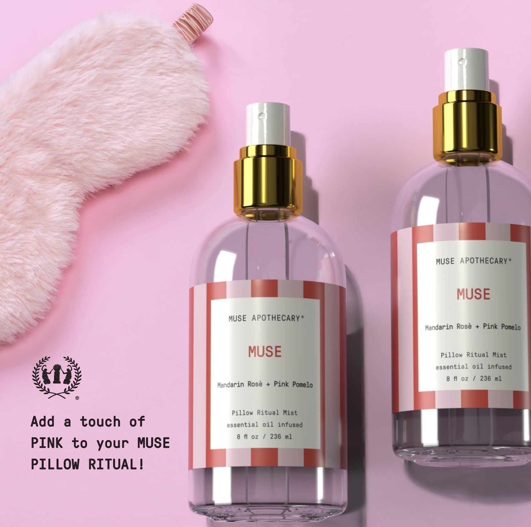 Pillow Mist Mandarin Rose and Pink Pomelo 8 oz