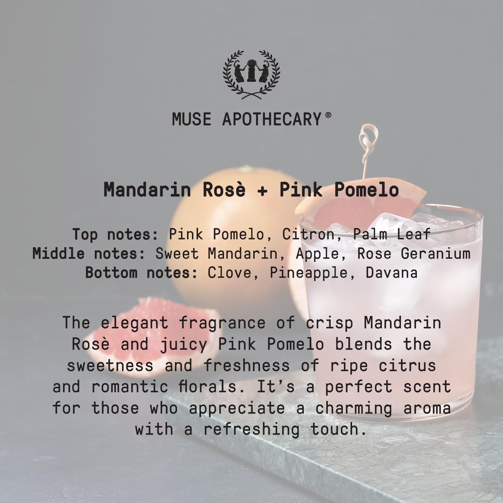 Pillow Mist Mandarin Rose and Pink Pomelo 8 oz