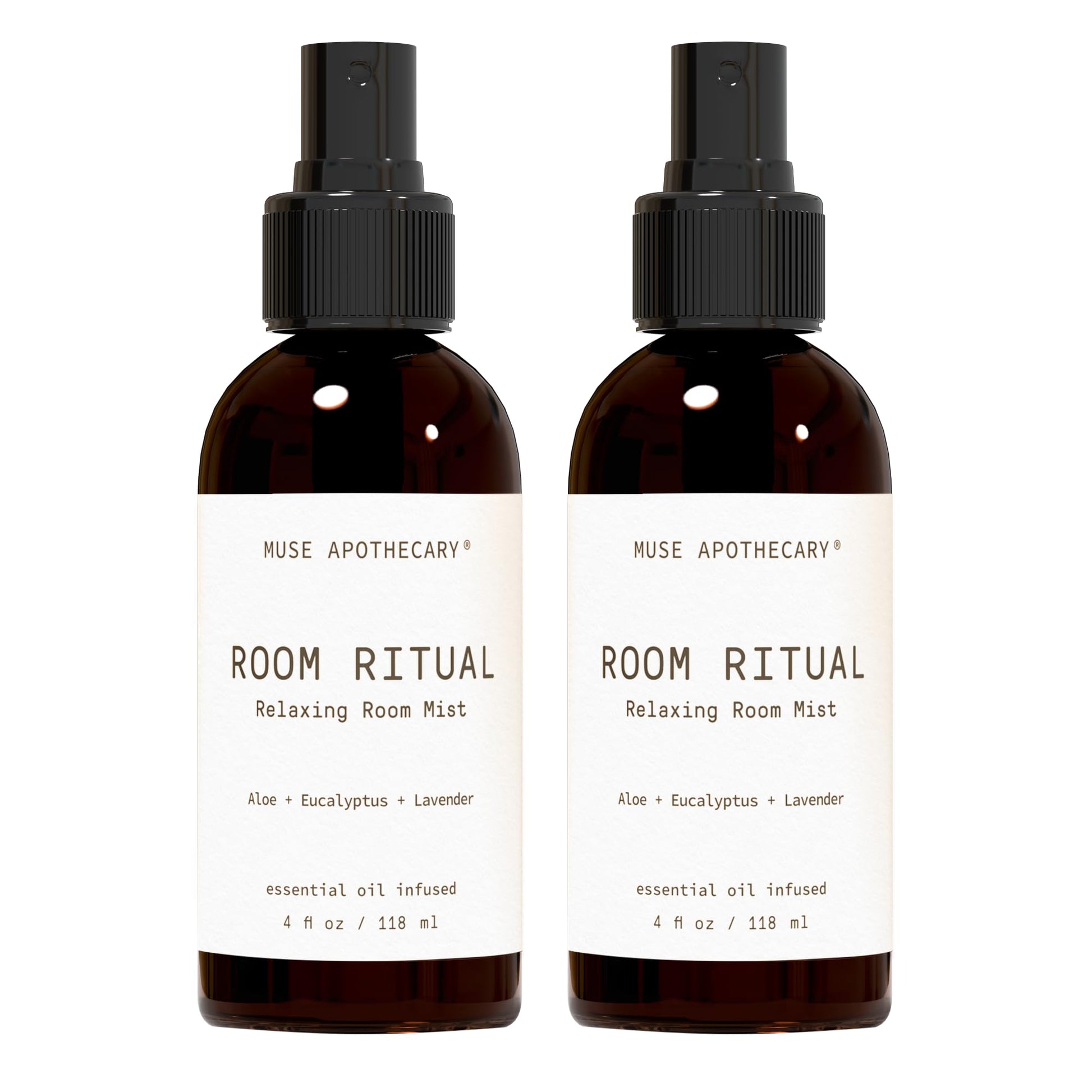 Room Ritual Aromatic Mist 4 oz Aloe Eucalyptus Lavender 2 Pack