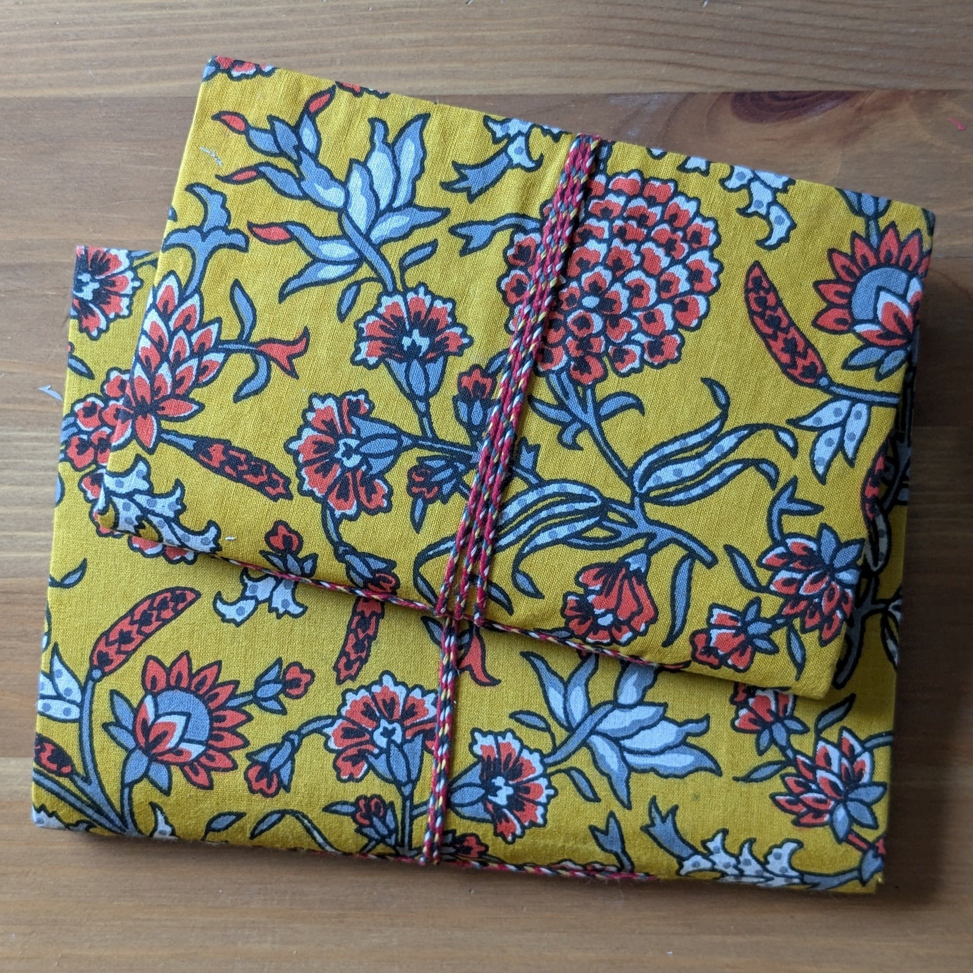 Eco Friendly Cotton Fabric Journals (5 x 7 in), Fair Trade Stationery Ethically Handmade in India