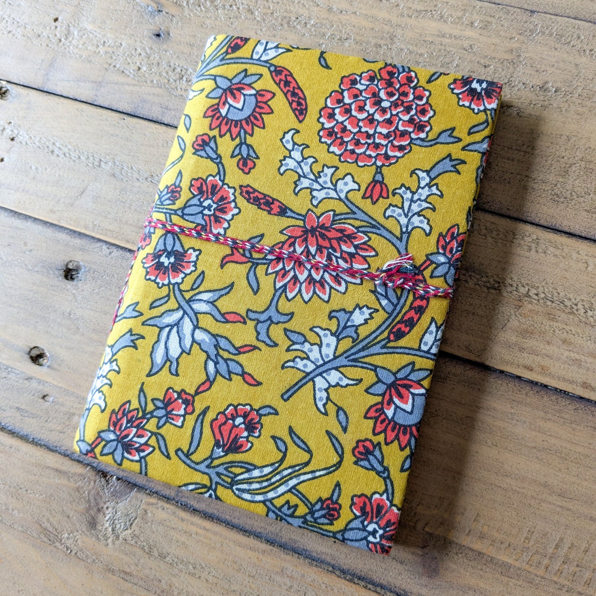 Eco Friendly Cotton Fabric Journals (5 x 7 in), Fair Trade Stationery Ethically Handmade in India