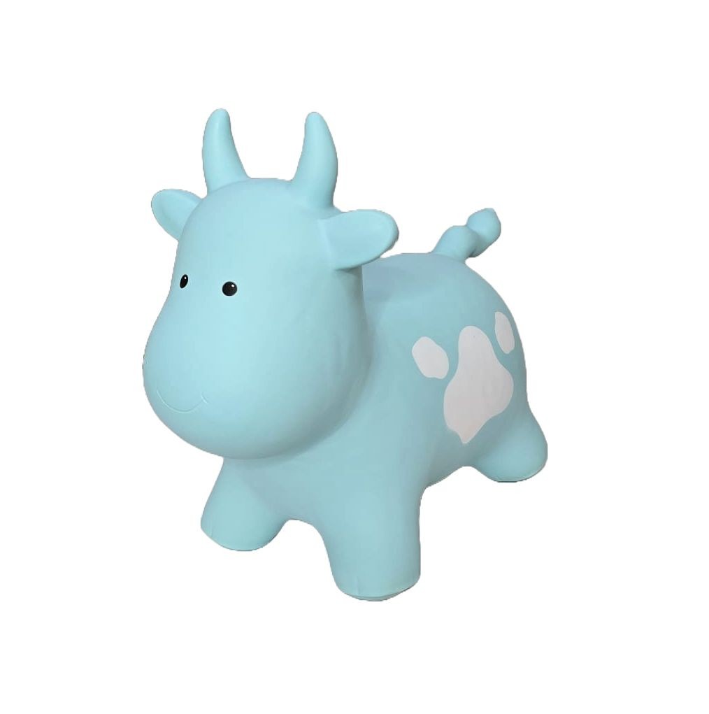 bold blue cow jumpy hopper toy for kids ready for action