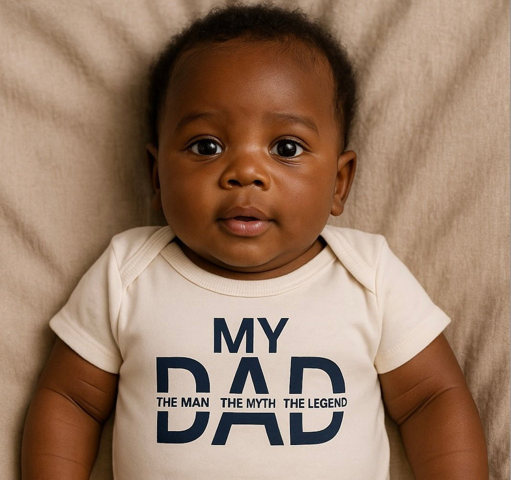 Graphic Bodysuit My Dad the Man the Myth the Legend