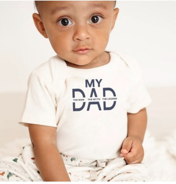 Graphic Bodysuit My Dad the Man the Myth the Legend