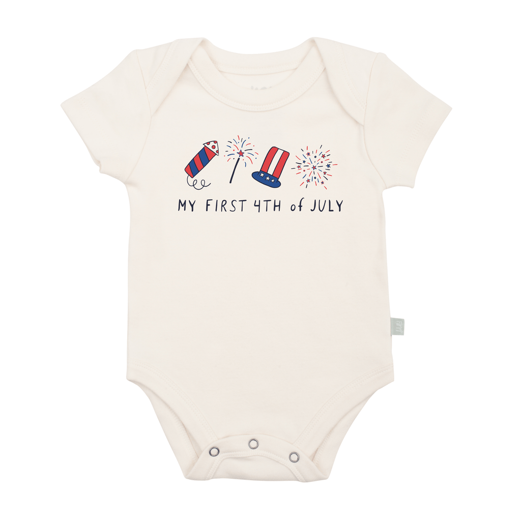 Graphic Bodysuit My First 4th of July Rocket
