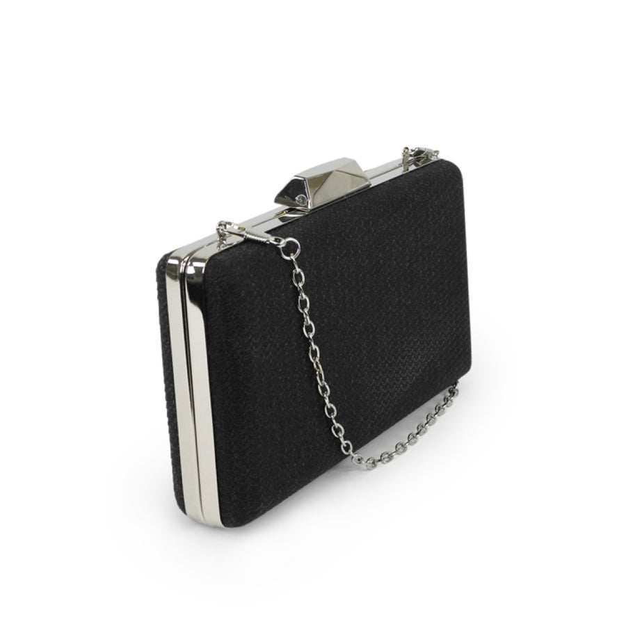 Stylish Nabo Evening Bag NK 2239 – Timeless Black with Chain Strap by Nabo at www.brixbailey.com