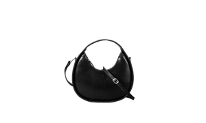 Elegant Mini Moon Sling Bag – Versatile & Stylish Leather by Craftory at brixbailey.com