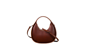 Elegant Mini Moon Sling Bag – Versatile & Stylish Leather by Craftory at brixbailey.com