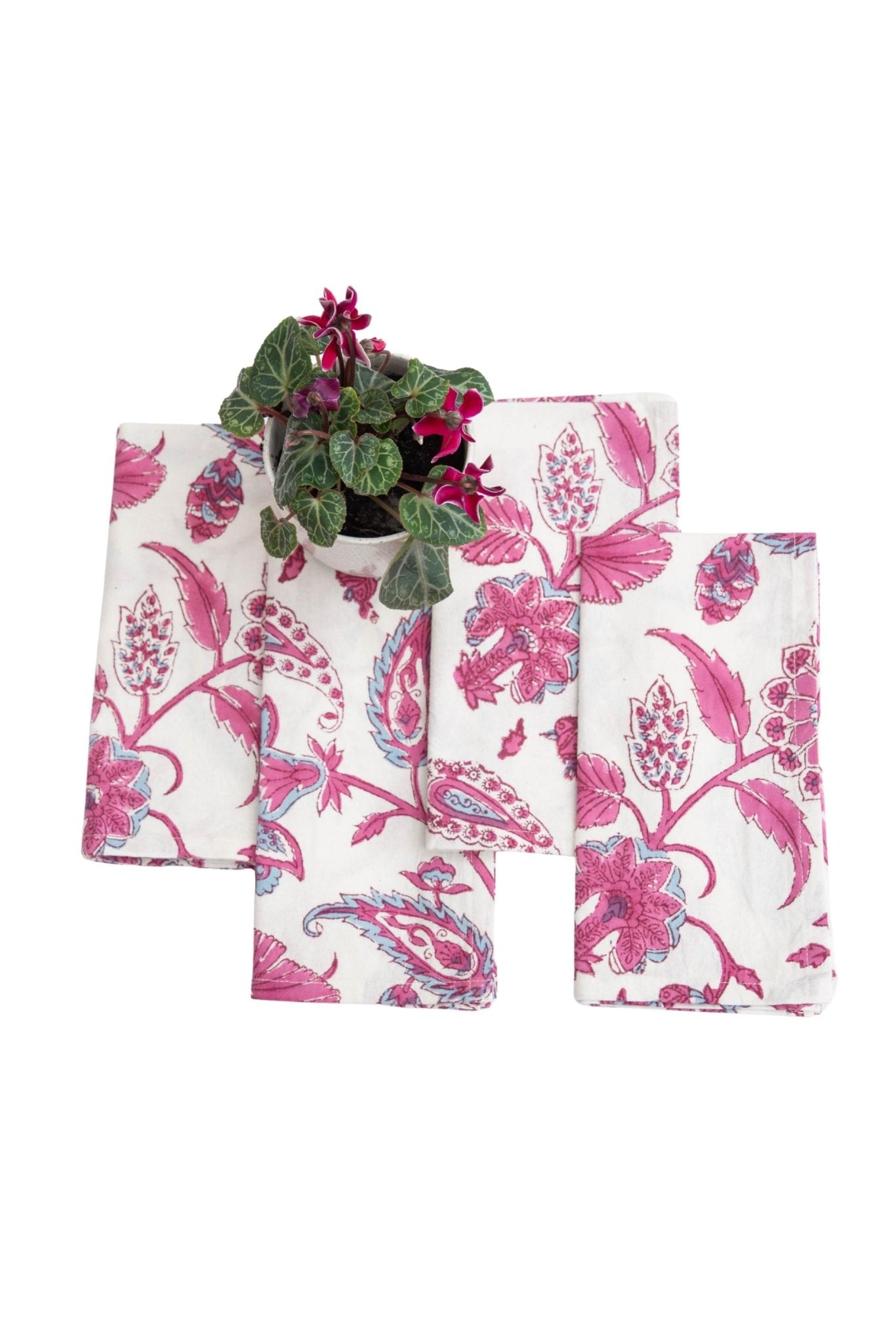 Napkins - Le Jardin Sweet Pea Set of 4