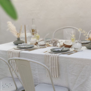 Elegant 100% Linen Napkins – Handmade & OEKO-TEX® Certified by Linen Tales at www.brixbailey.com