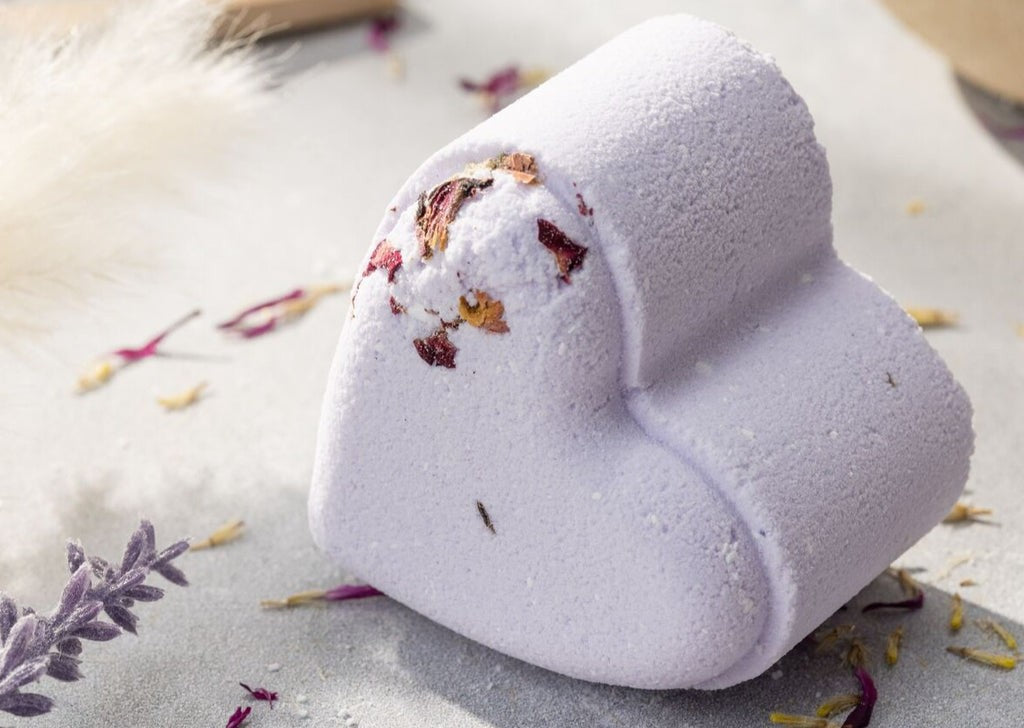 Set of 5 Heart Shaped Shower Steamers Gift Set