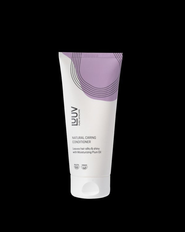 Hydrates and Softens Hair with Organic Plum and Avocado Oils - Vegan & Eco-Friendly by LUUV at www.brixbailey.com