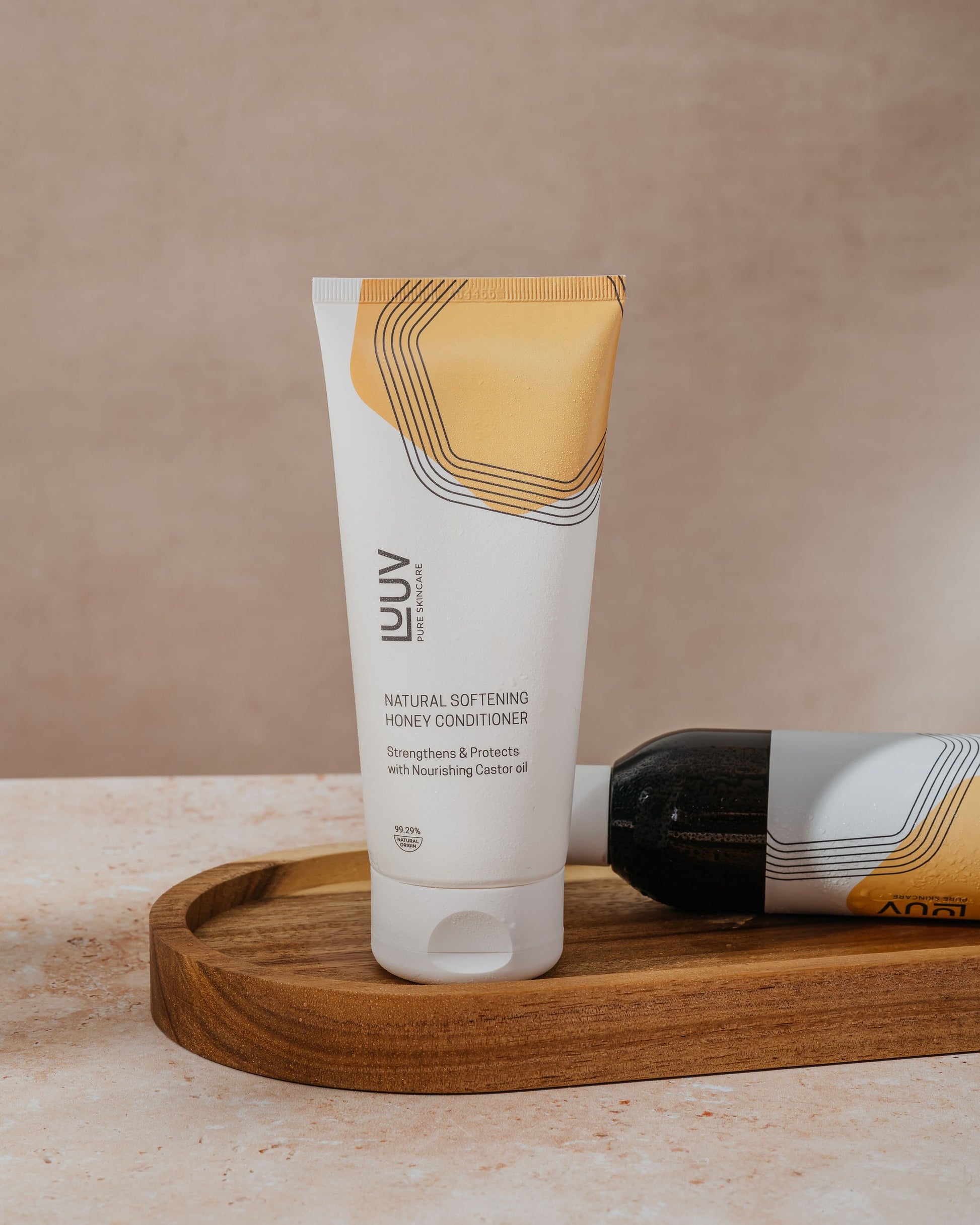 Natural Honey Shampoo & Conditioner for Manageable and Healthy Hair - Eco-Friendly and Gentle by LUUV at www.brixbailey.com