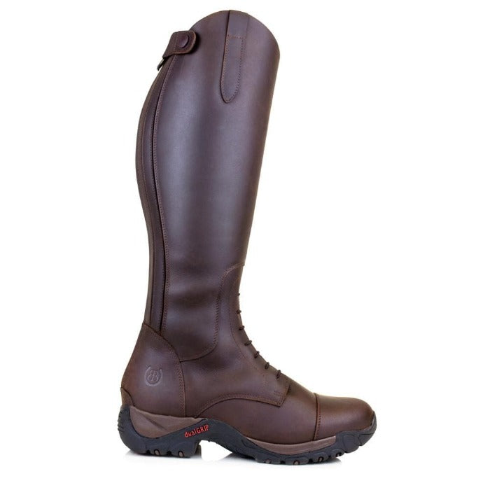 Brown Wool Lined Long Riding Field Boots