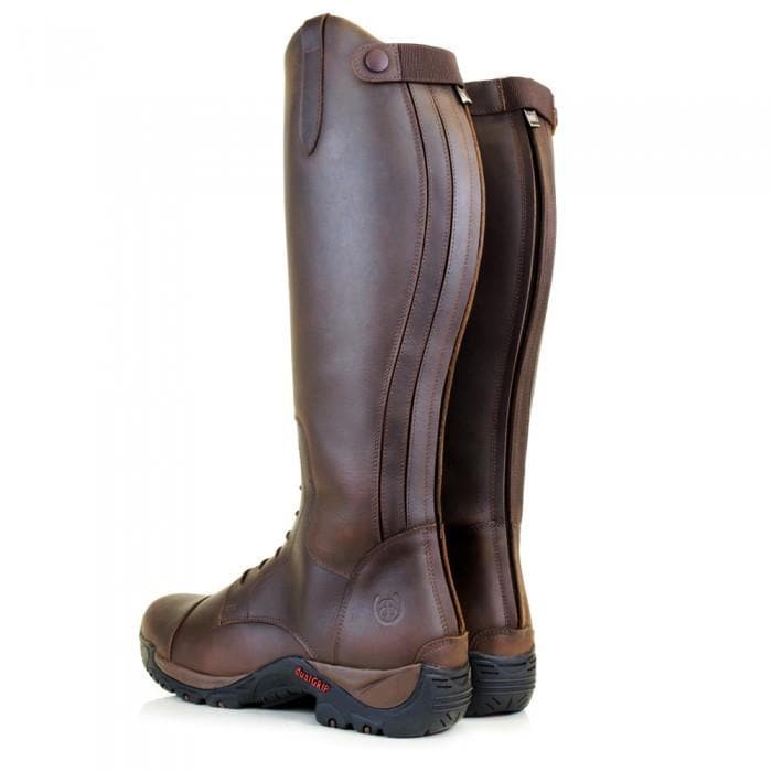 Brown Wool Lined Long Riding Field Boots