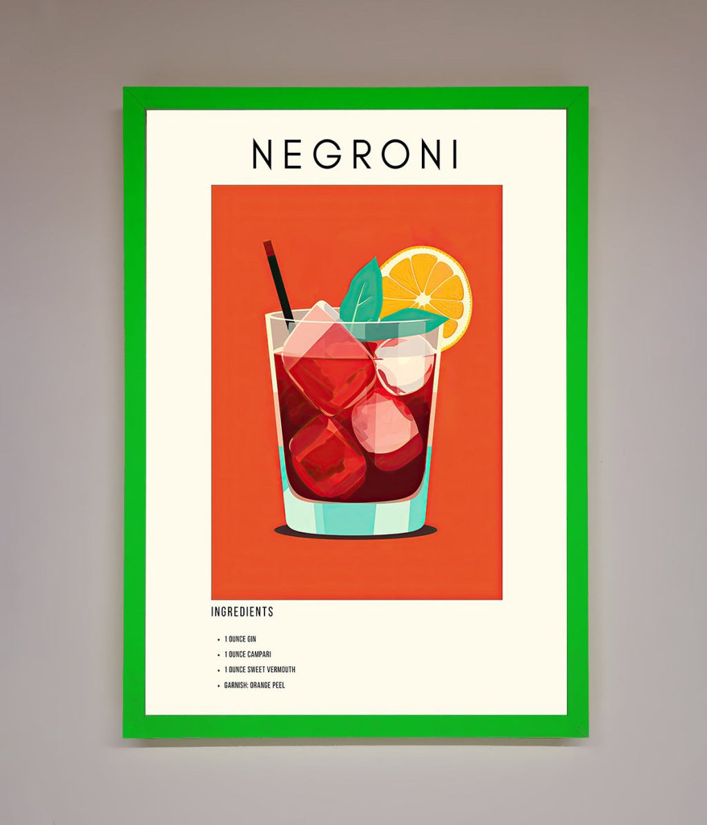 Negroni Framed Wall Art