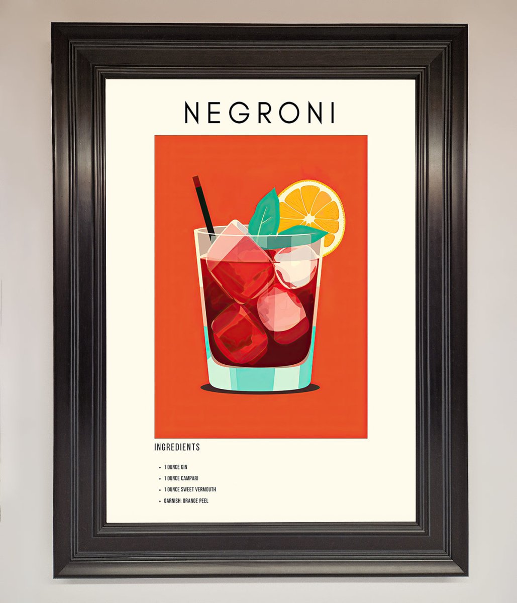 Negroni Framed Wall Art