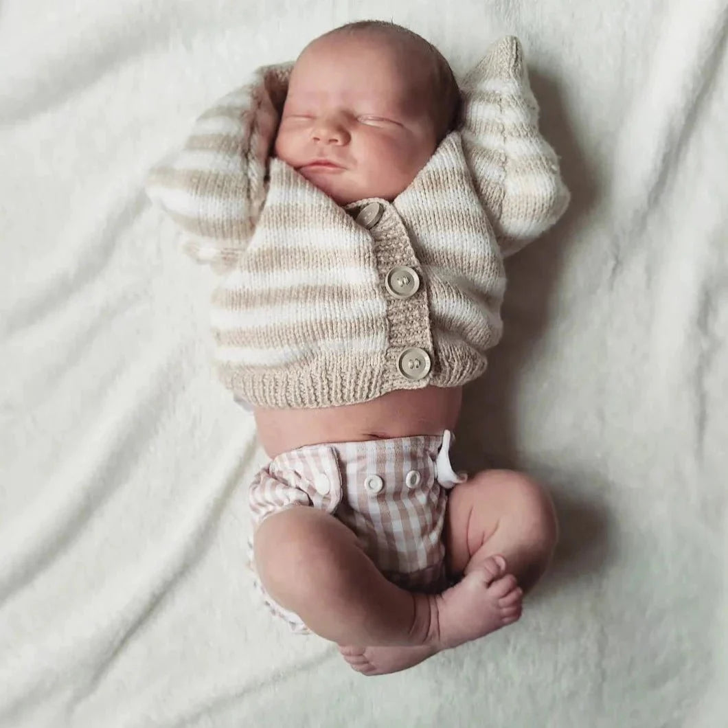 Newborn Reusable Cloth Nappy Bloom
