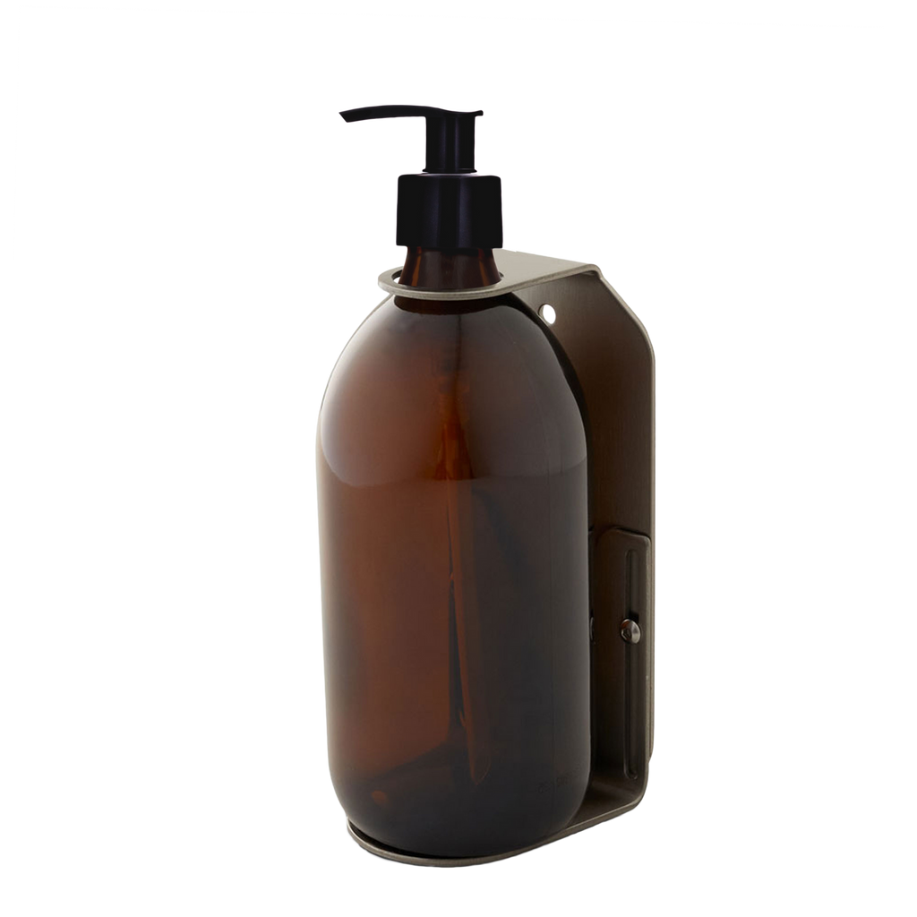 Nickel Single Wall Mounted Soap Dispenser