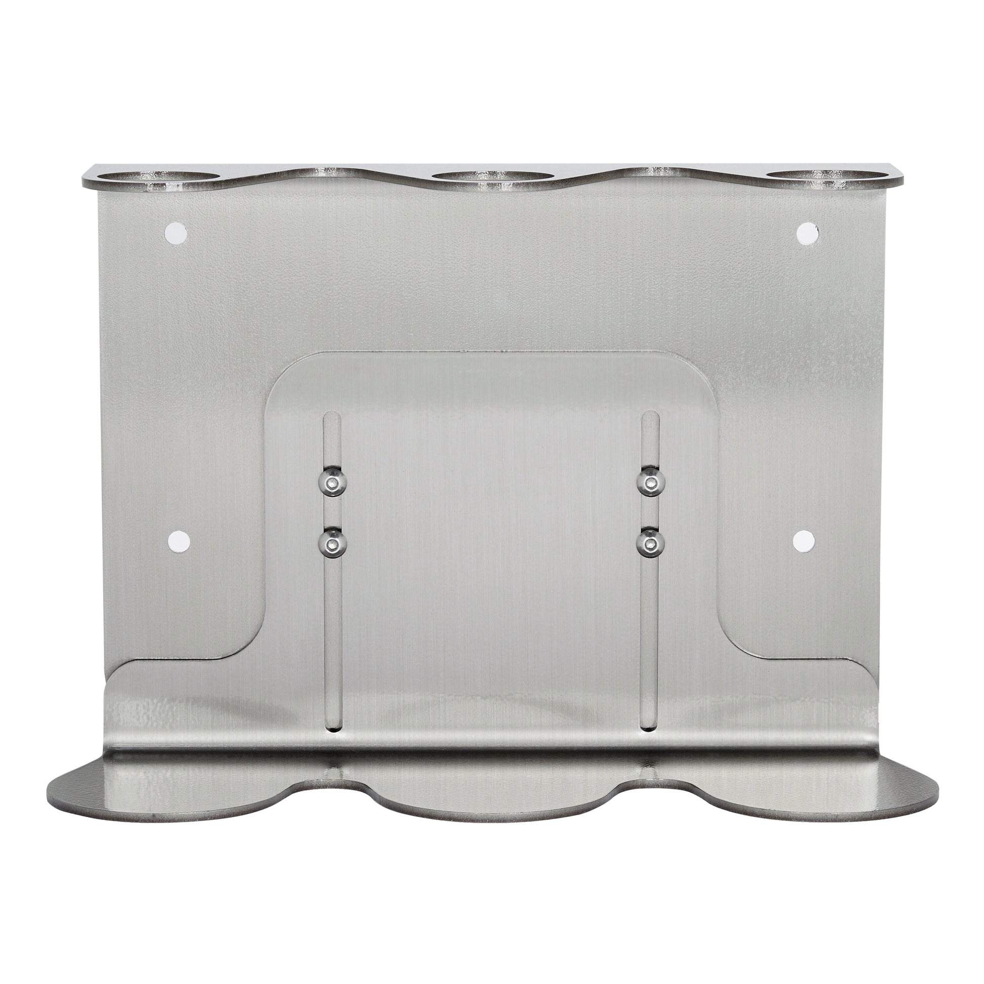 Nickel Triple Wall Mounted Soap Dispenser