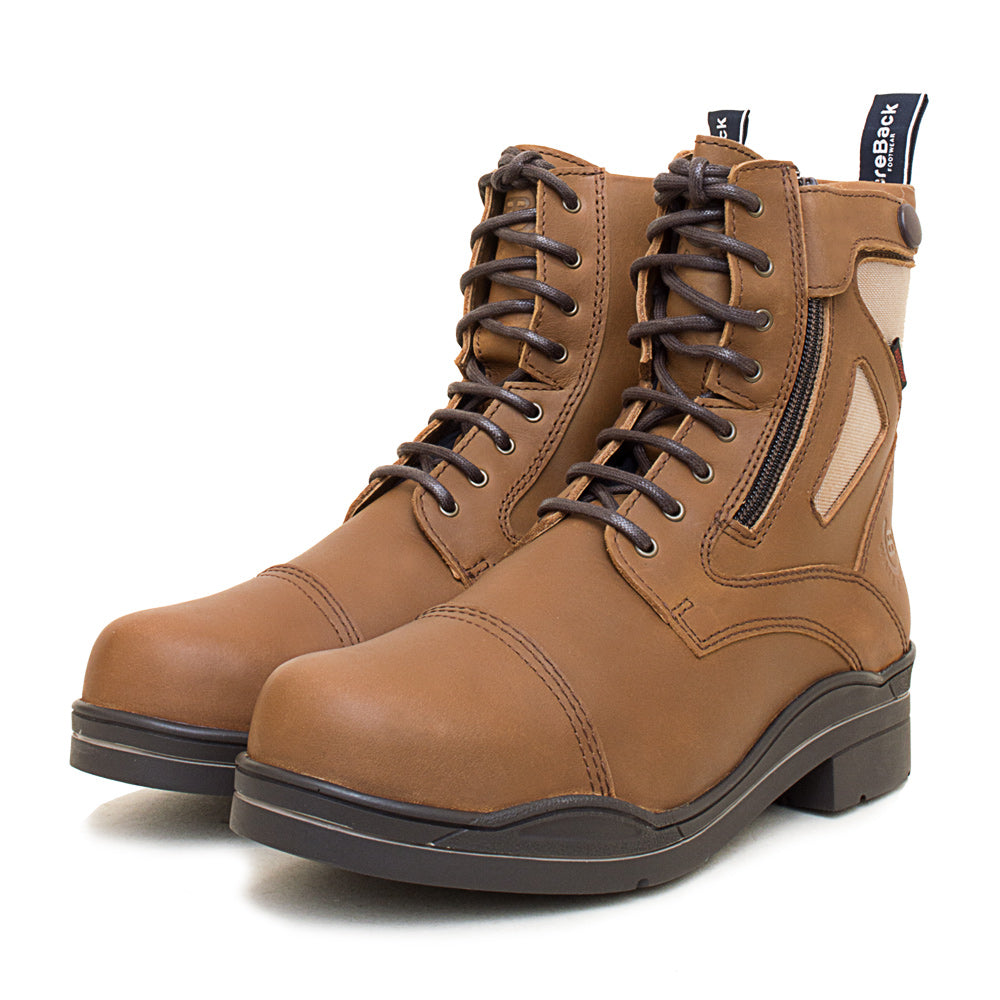 Kentucky Storm Waterproof Jodhpur Boots in Mocha