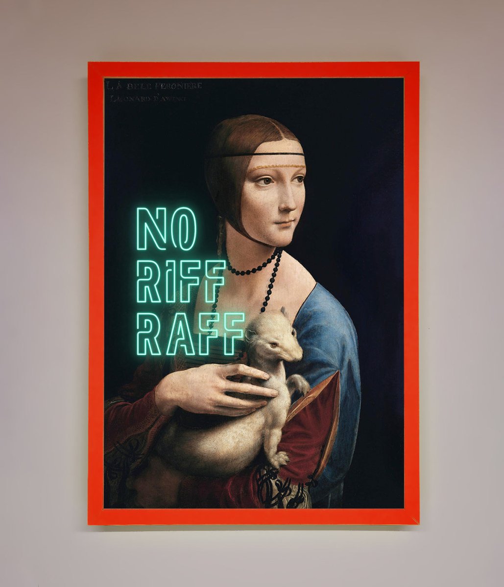 No Riff Raff Framed Print