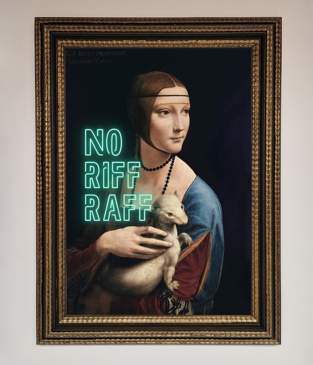 No Riff Raff Framed Print
