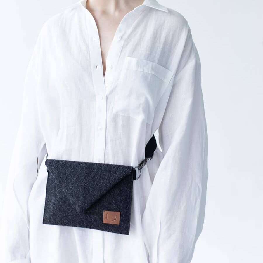 SKIVE-MINI Crossbody Bag – Adjustable, Chic & Eco-Friendly by Nordhale at brixbailey.com