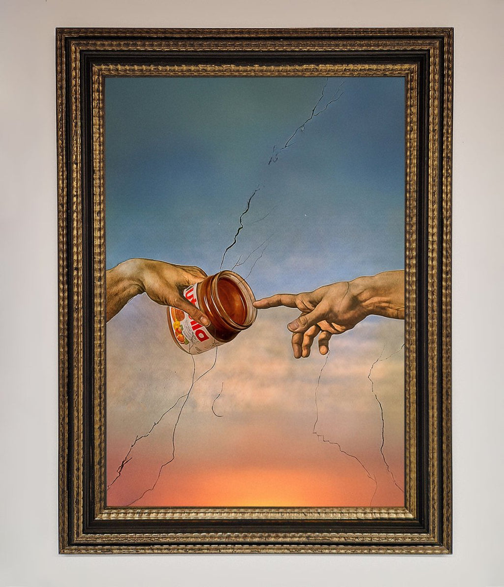 Nutella Of Creation Framed Poster