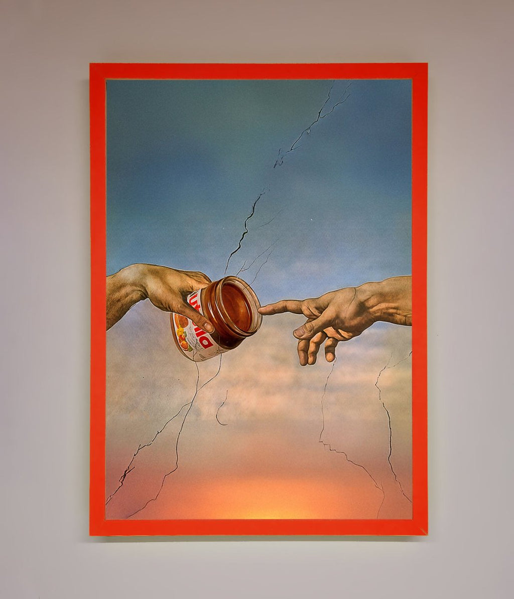 Nutella Of Creation Framed Poster