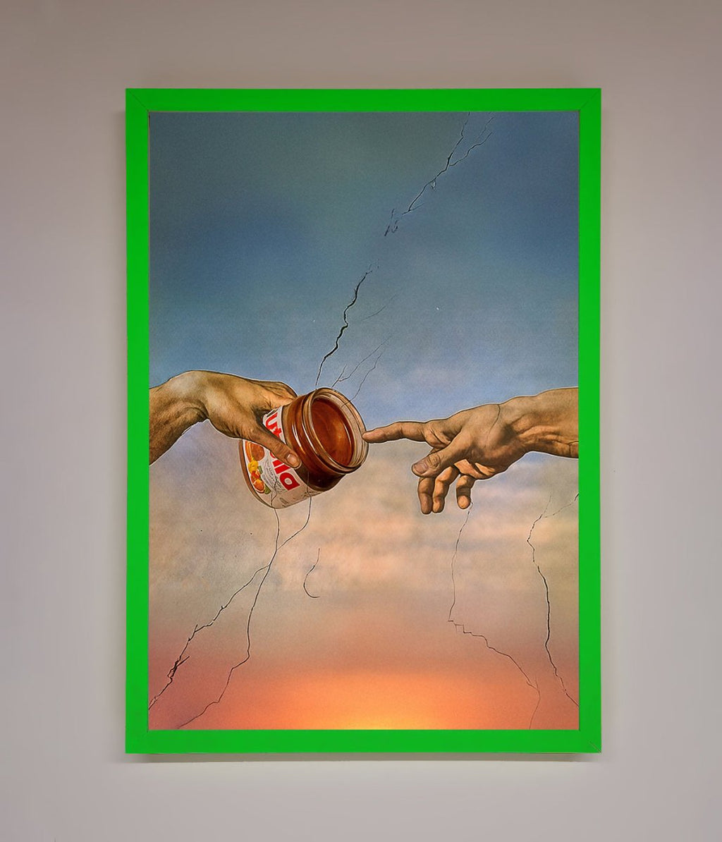 Nutella Of Creation Framed Poster