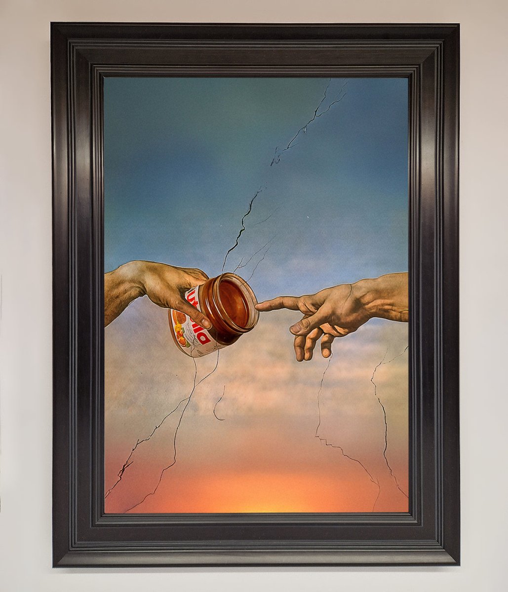 Nutella Of Creation Framed Poster