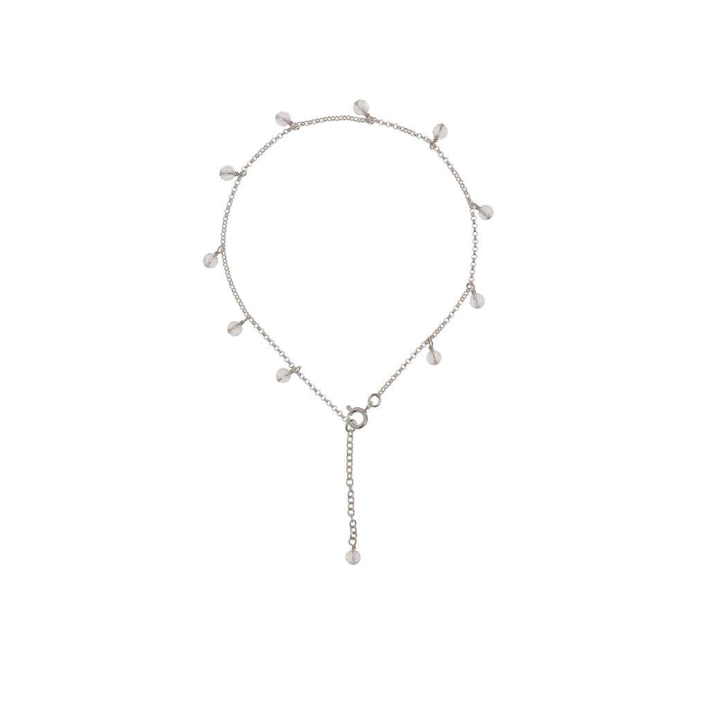 Elegant Semi-Precious Stone Anklets – Adjustable & Hypoallergenic by New Vintage by Kriss at brixbailey.com
